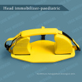 Dispositivo inmovilizador de cabeza pediátrica para soporte para la cabeza infantil